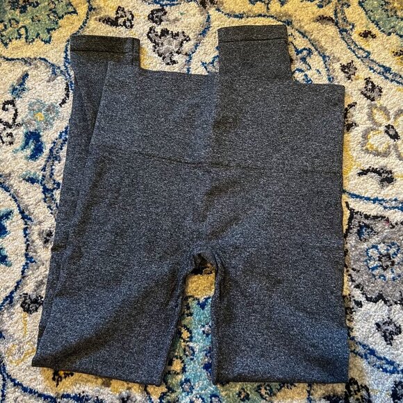 Spanx by Sara Blakely Women's High Waist Seamless Leggings Heather Gray Size M - Picture 4 of 4